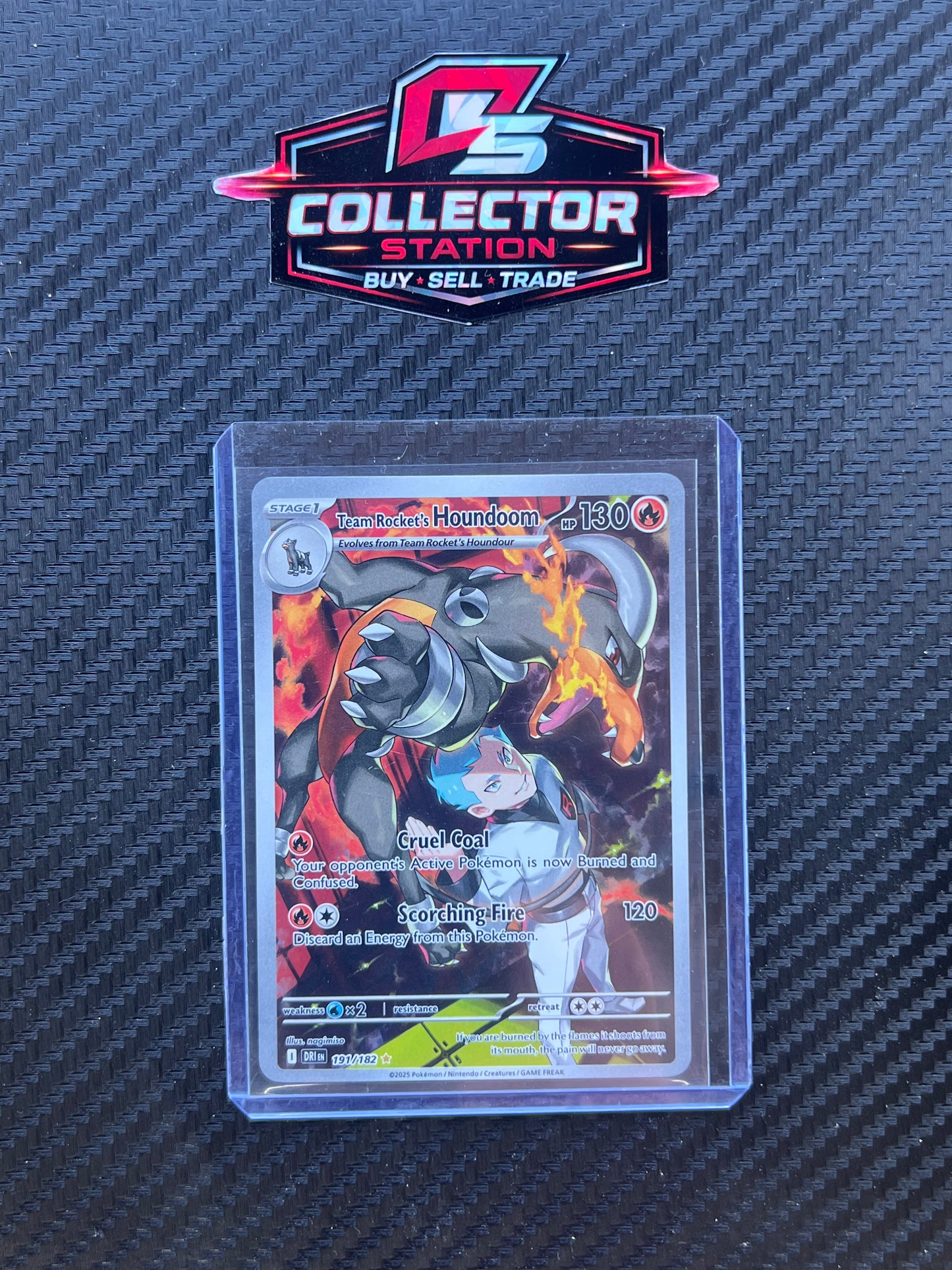 Team Rocket's Houndoom - 191/182 - SV10: Destined Rivals (DRI)