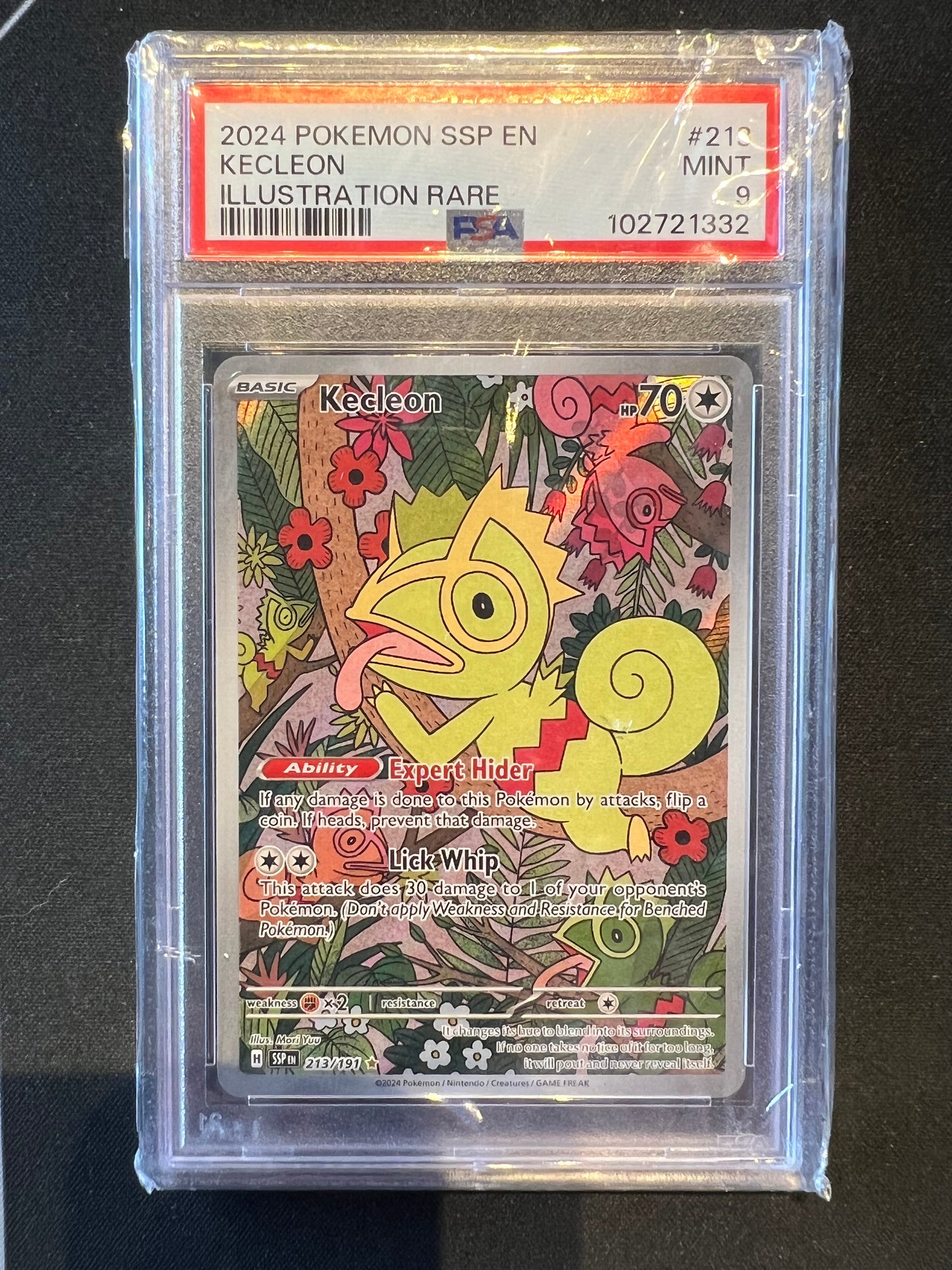 Kecleon - 213/191 - SV08: Surging Sparks (SSP) PSA 9
