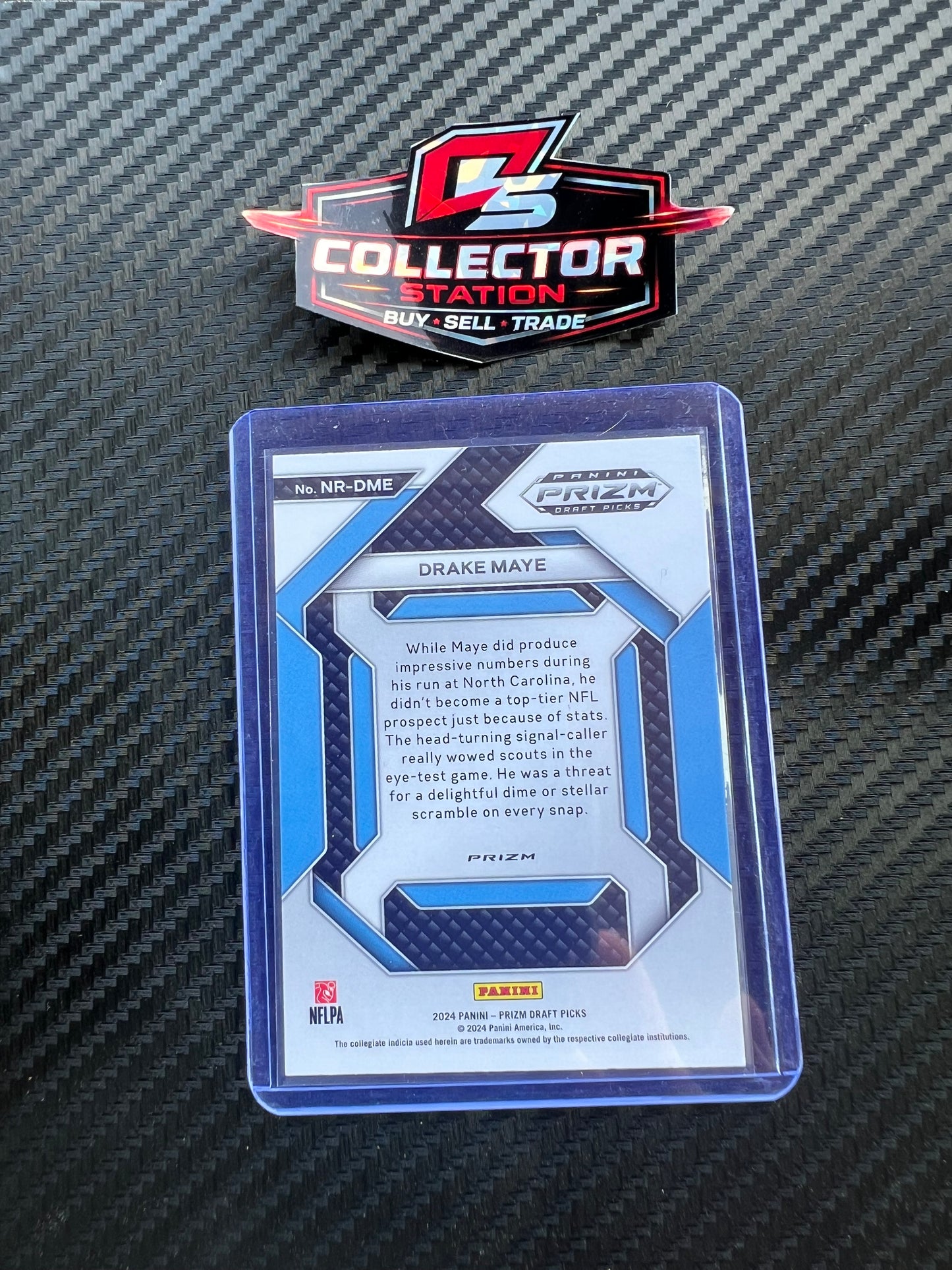 Panini 2024 Prizm Draft Picks Red Ice Prizm #NR-DME RC