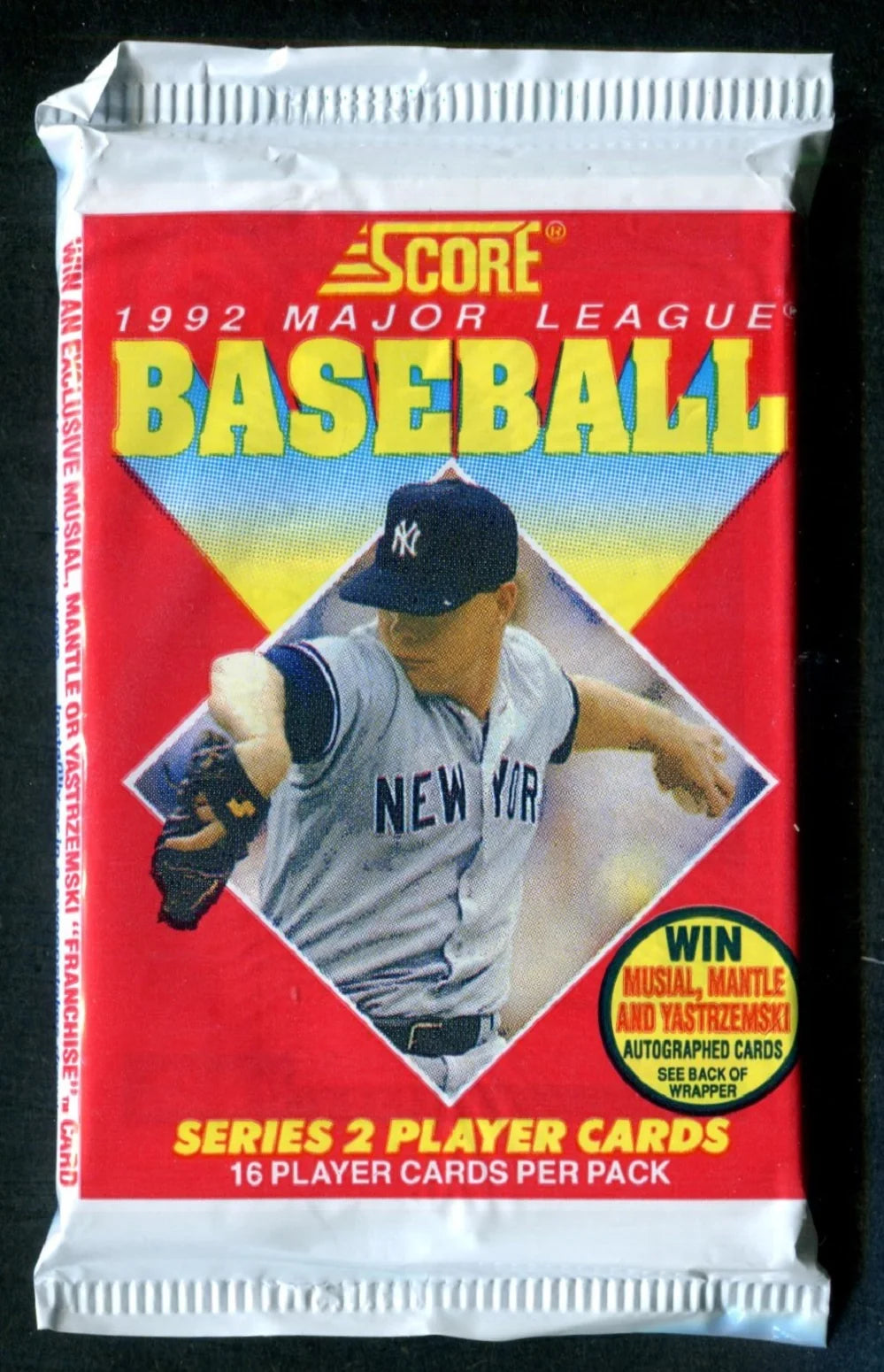 1992 Score Major League Baseball Series 2 Pack