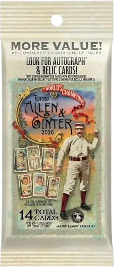 Topps Allen & Ginter Value Fat Pack