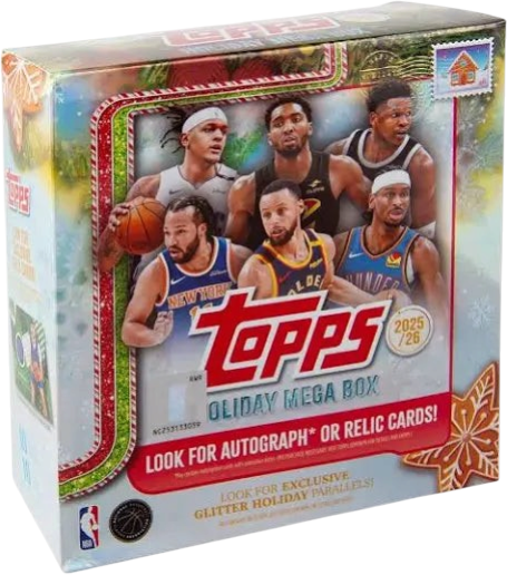 2025/26 Topps Holiday Basketball Mega Box