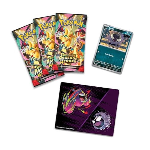 Pokemon Ascended Heroes Tech Sticker - 3 Booster Packs