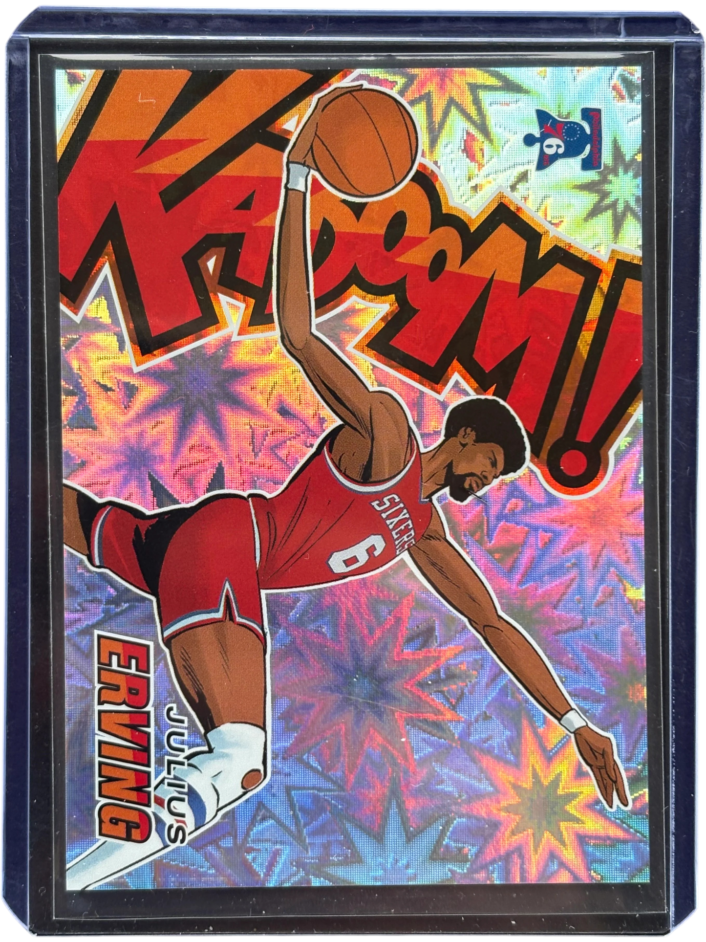2024-25 REVOLUTION JULIUS ERVING KABOOM! HORIZONTAL CASE HIT SSP — normalized