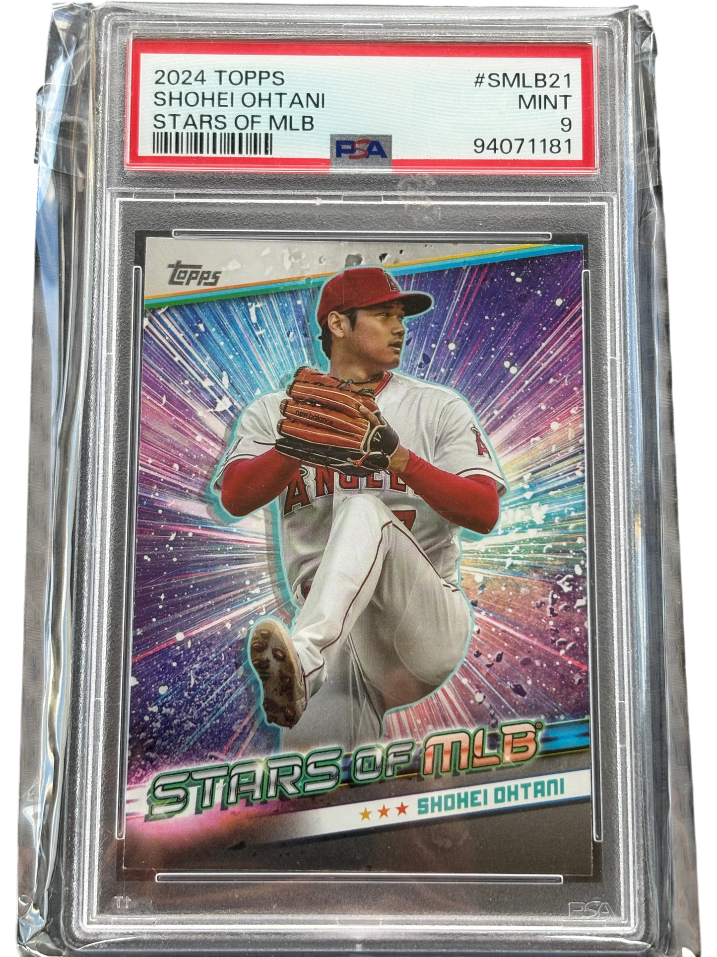 2024 Topps Shohei Ohtani Card Stars of MLB - Graded PSA 9 — normalized