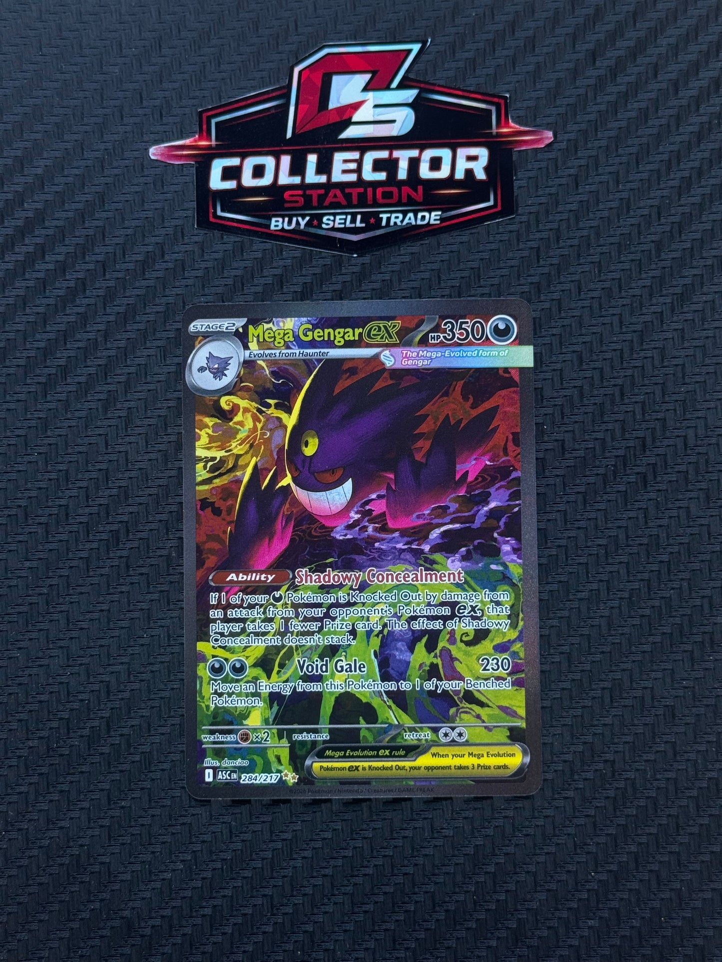 Mega Gengar ex - 284/217 - ME: Ascended Heroes (ASC)