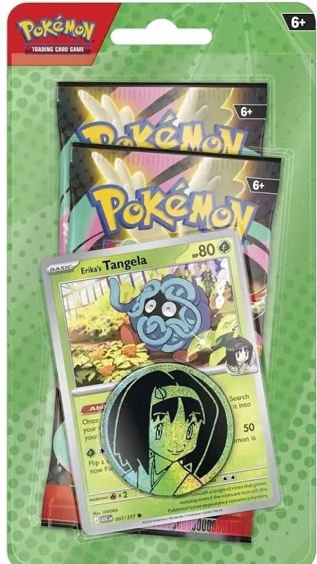 Mega Evolution: Ascended Heroes Collection - Erika (3-Tab) - ME: Ascended Heroes (ASC)
