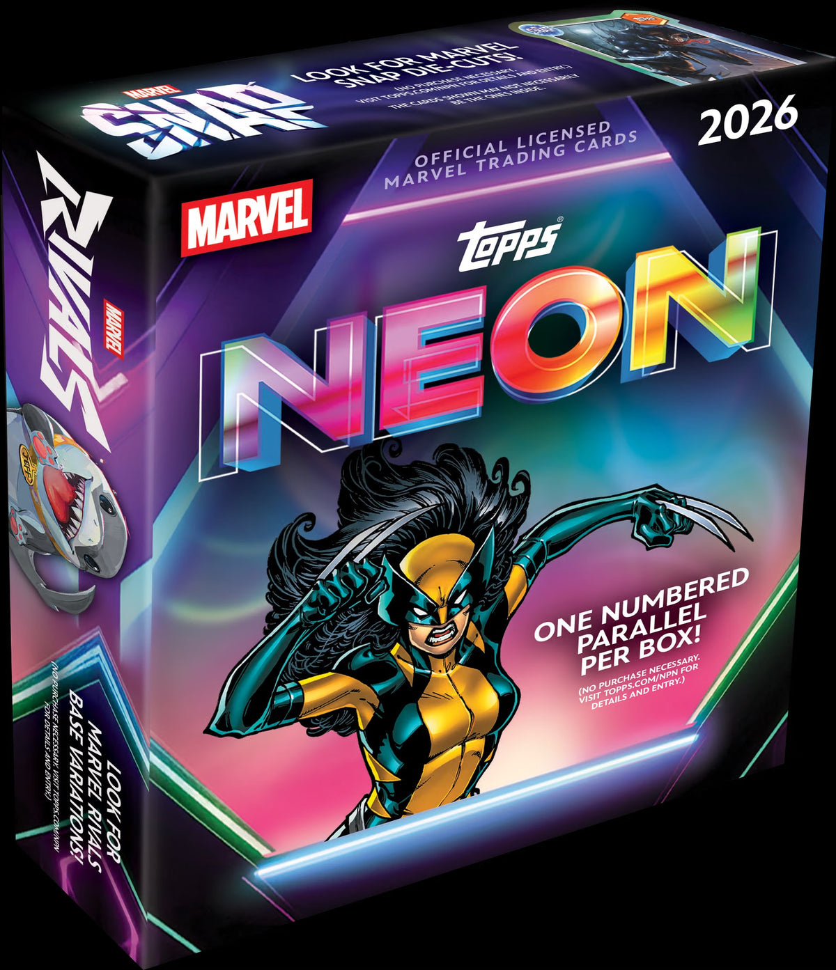 2026 Topps Neon Marvel Mega Box