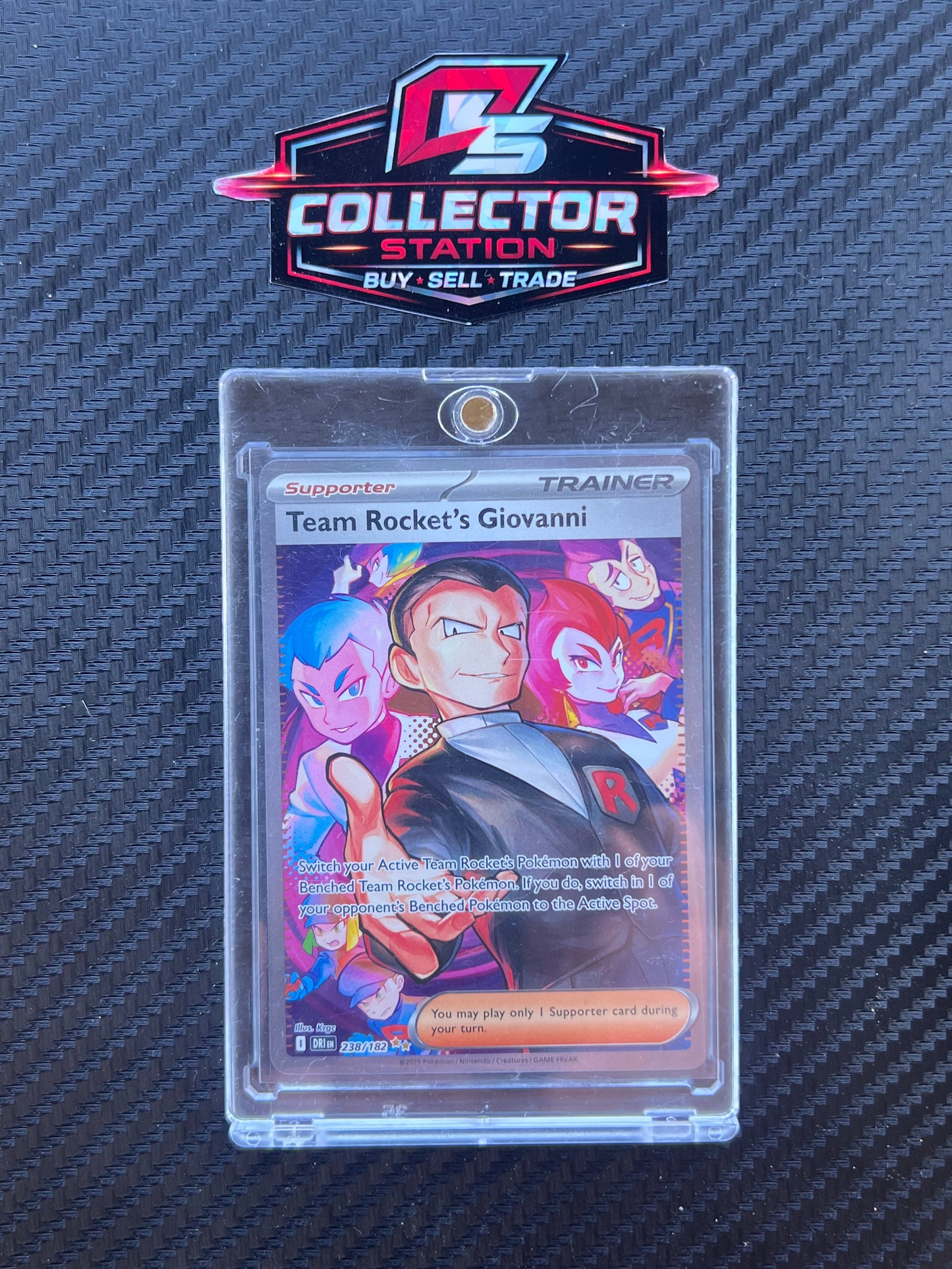 Team Rocket's Giovanni - 238/182 - SV10: Destined Rivals (DRI)