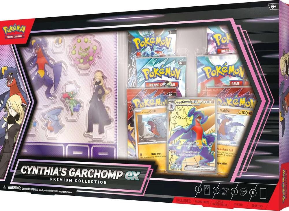 Cynthia's Garchomp ex Premium Collection - Miscellaneous Cards & Products (MCAP) Pokemon