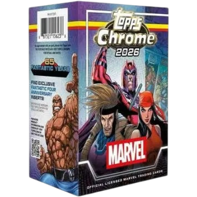 2026 Topps Chrome Marvel Comics Blaster Box
