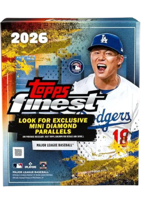 2026 Topps Finest Baseball Mega Box
