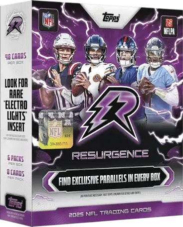2025 Topps Resurgence Football Mega Box