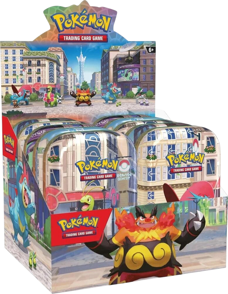 Lumiose City Mini Tin Display