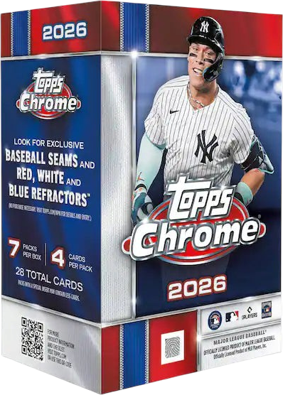 2026 Topps Chrome Baseball Blaster Box