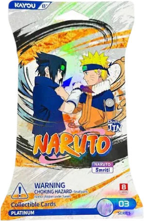 Naruto Chapter Jin Series 3 Kayou Collectible Cards Sleeved Booster Pack