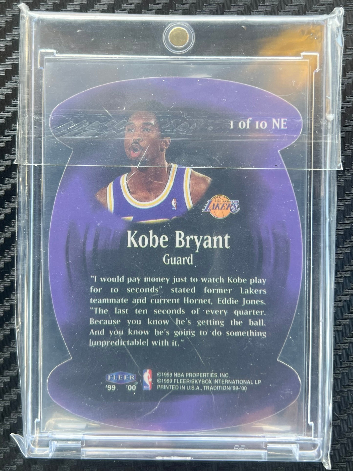 1999-00 Fleer Tradition - Net Effect Kobe Bryant #1 NE