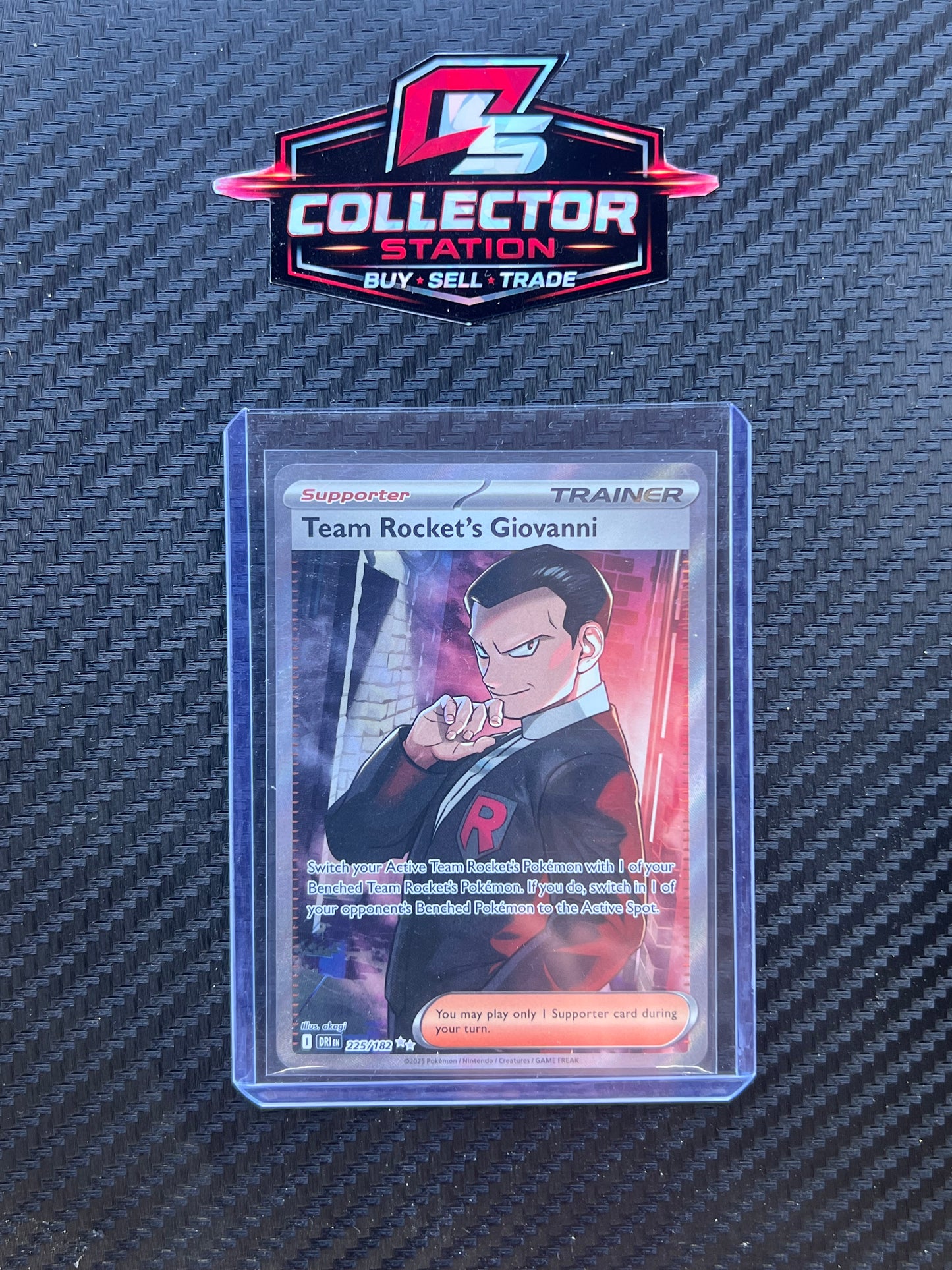 Team Rocket's Giovanni - 225/182 - SV10: Destined Rivals (DRI)