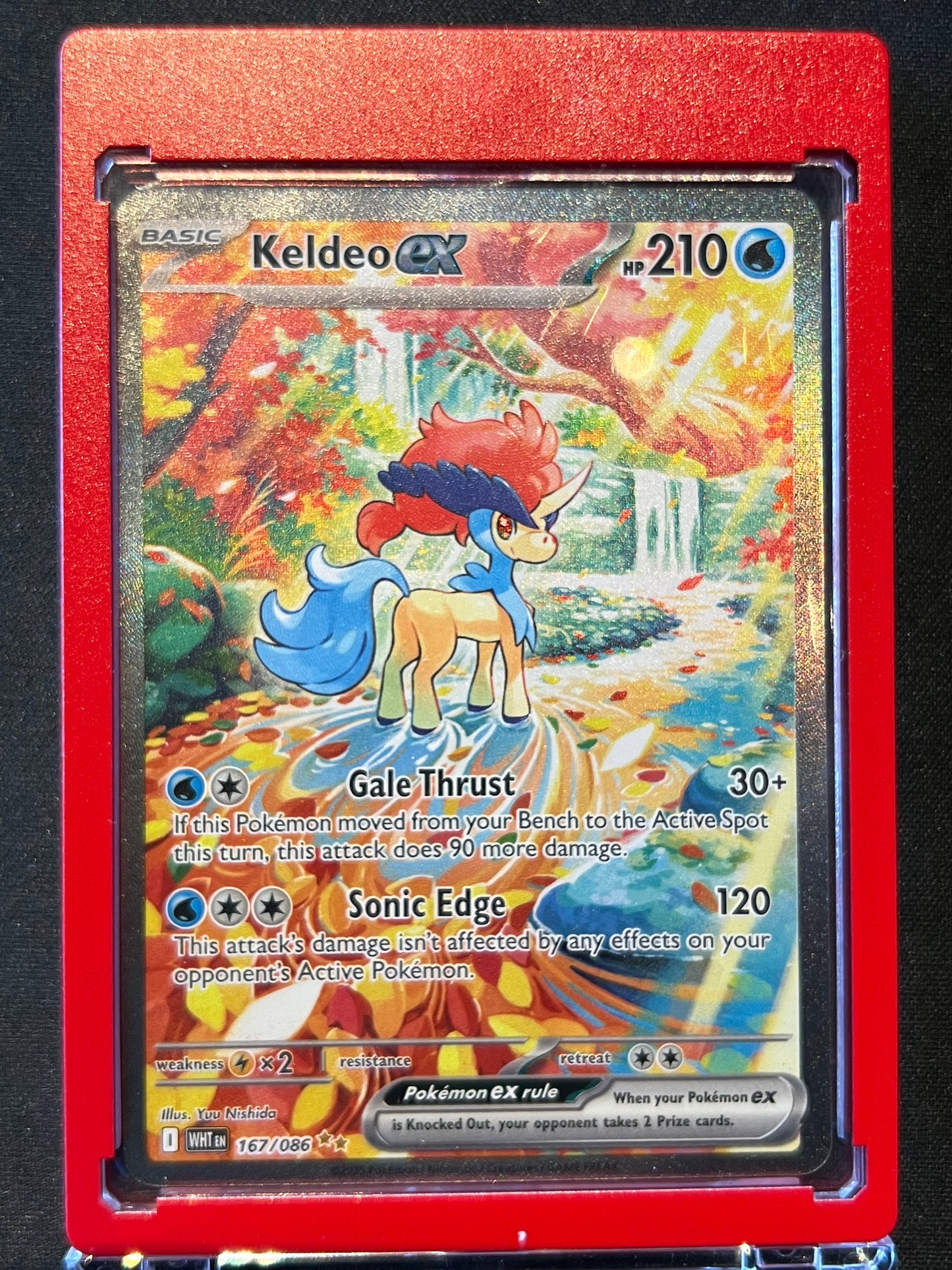 Keldeo ex - 167/086 - SV: White Flare (WHT)