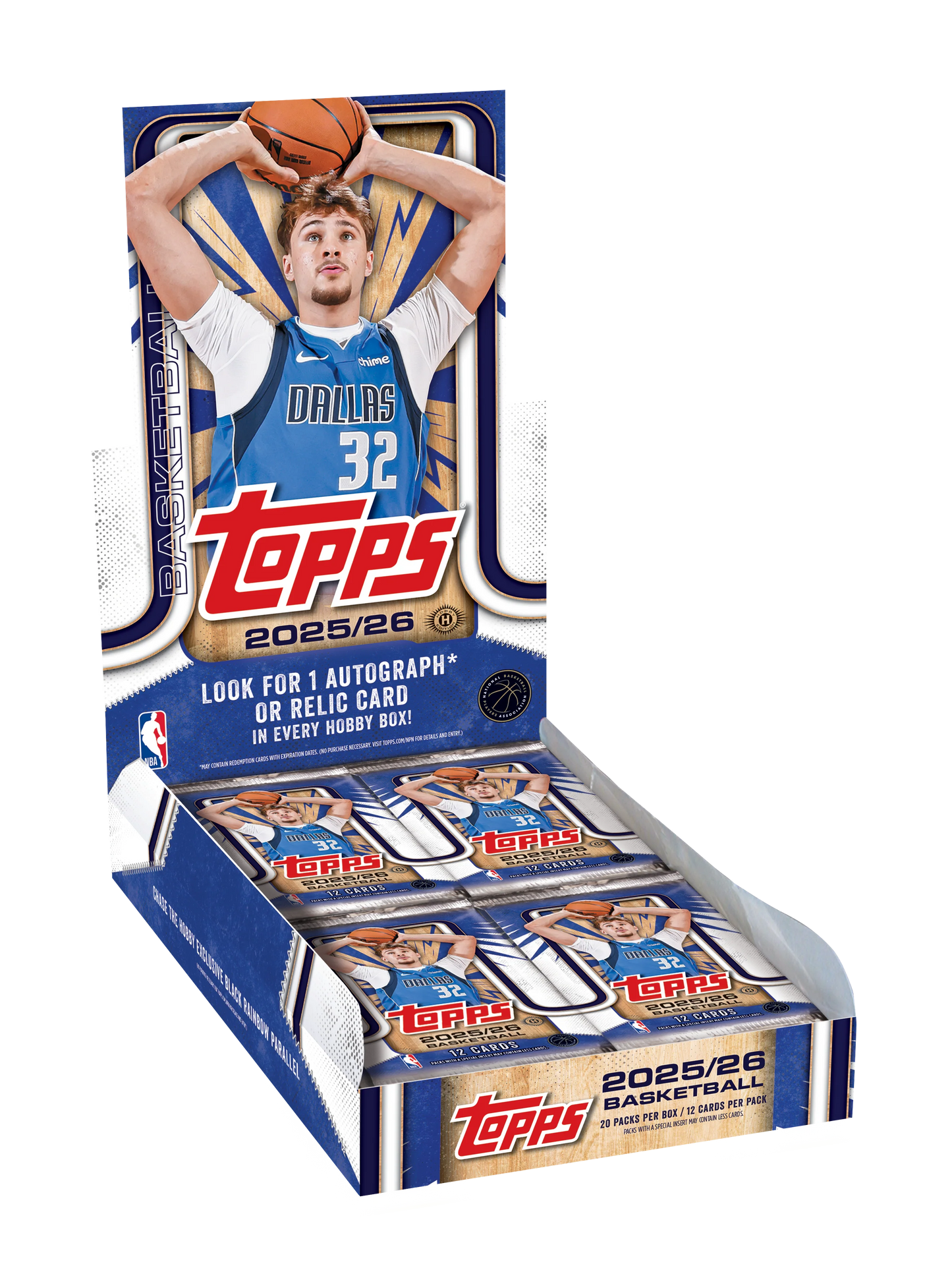 Topps 2025/26 Basketball Hobby Box