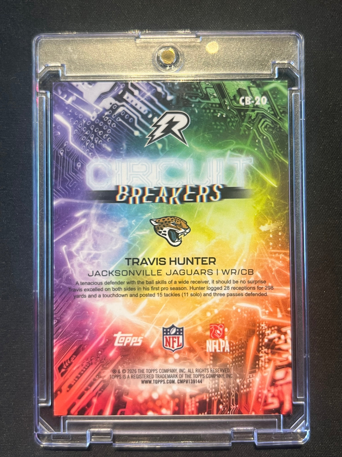 2025 Topps Resurgence - Travis Hunter Circuit Breakers /50 #CB-20 Rookie