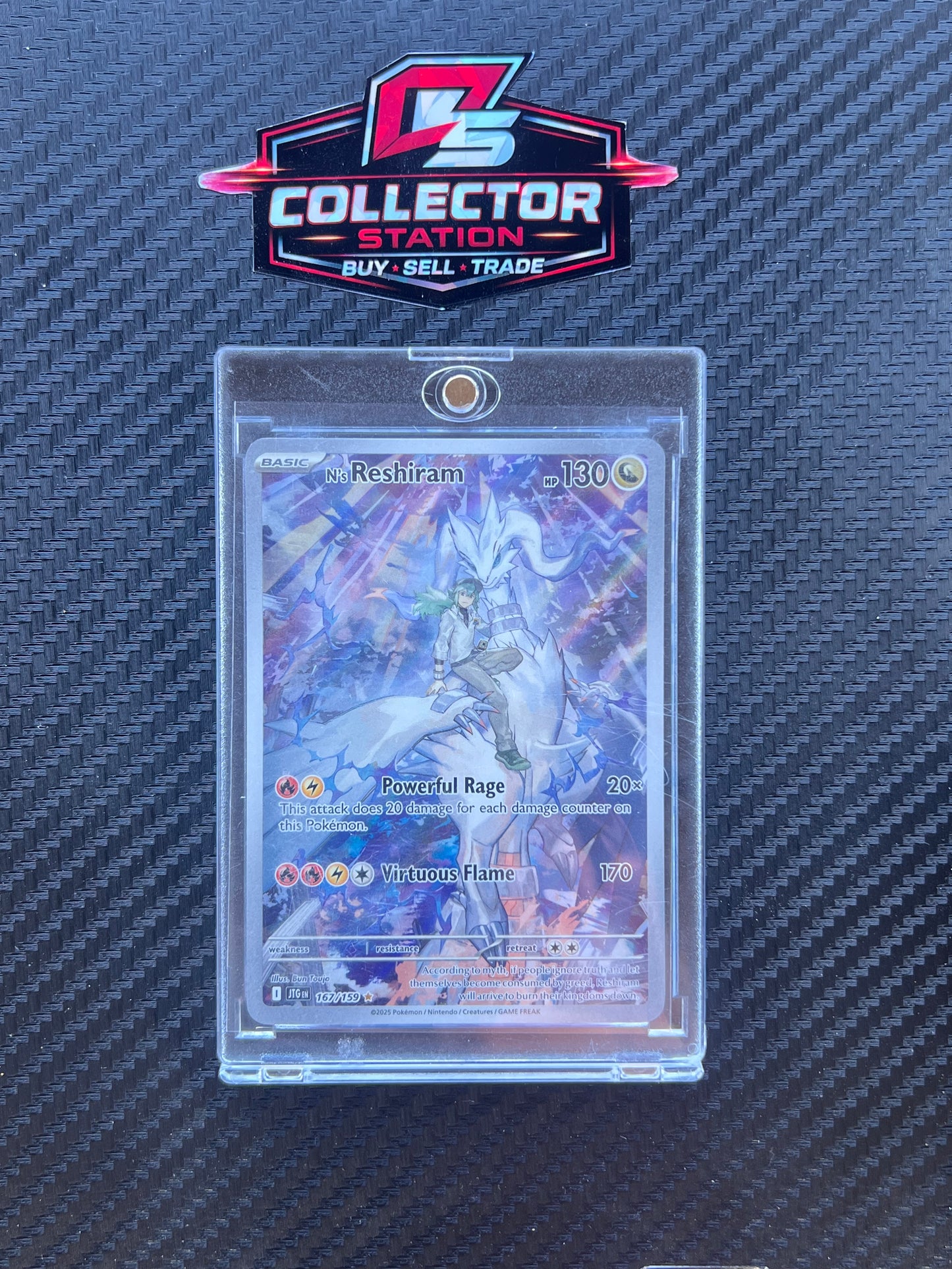 N's Reshiram - 167/159 - SV09: Journey Together (JTG)