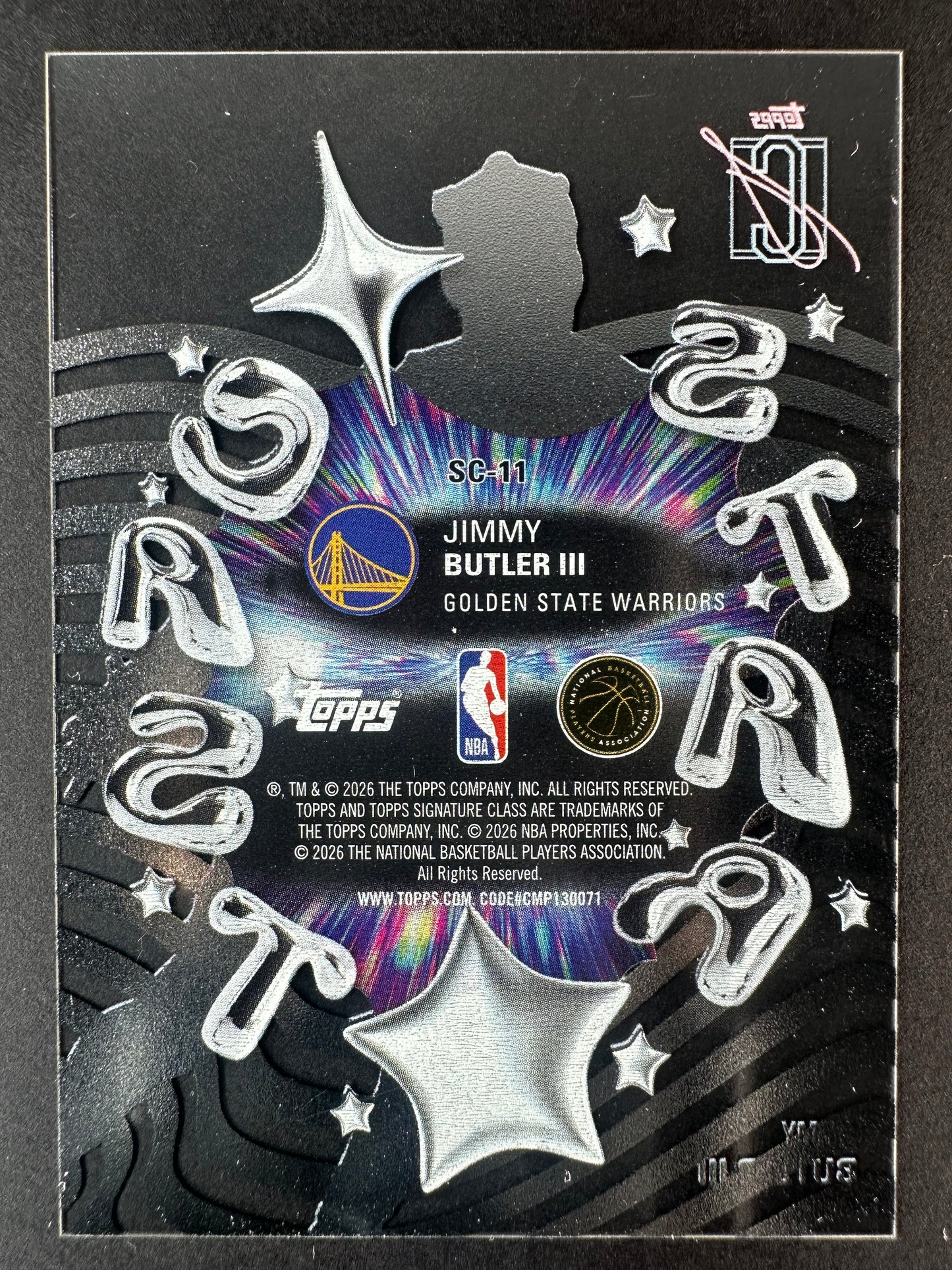 2025-26 Topps Signature Class Basketball Jimmy Butler Star Cast