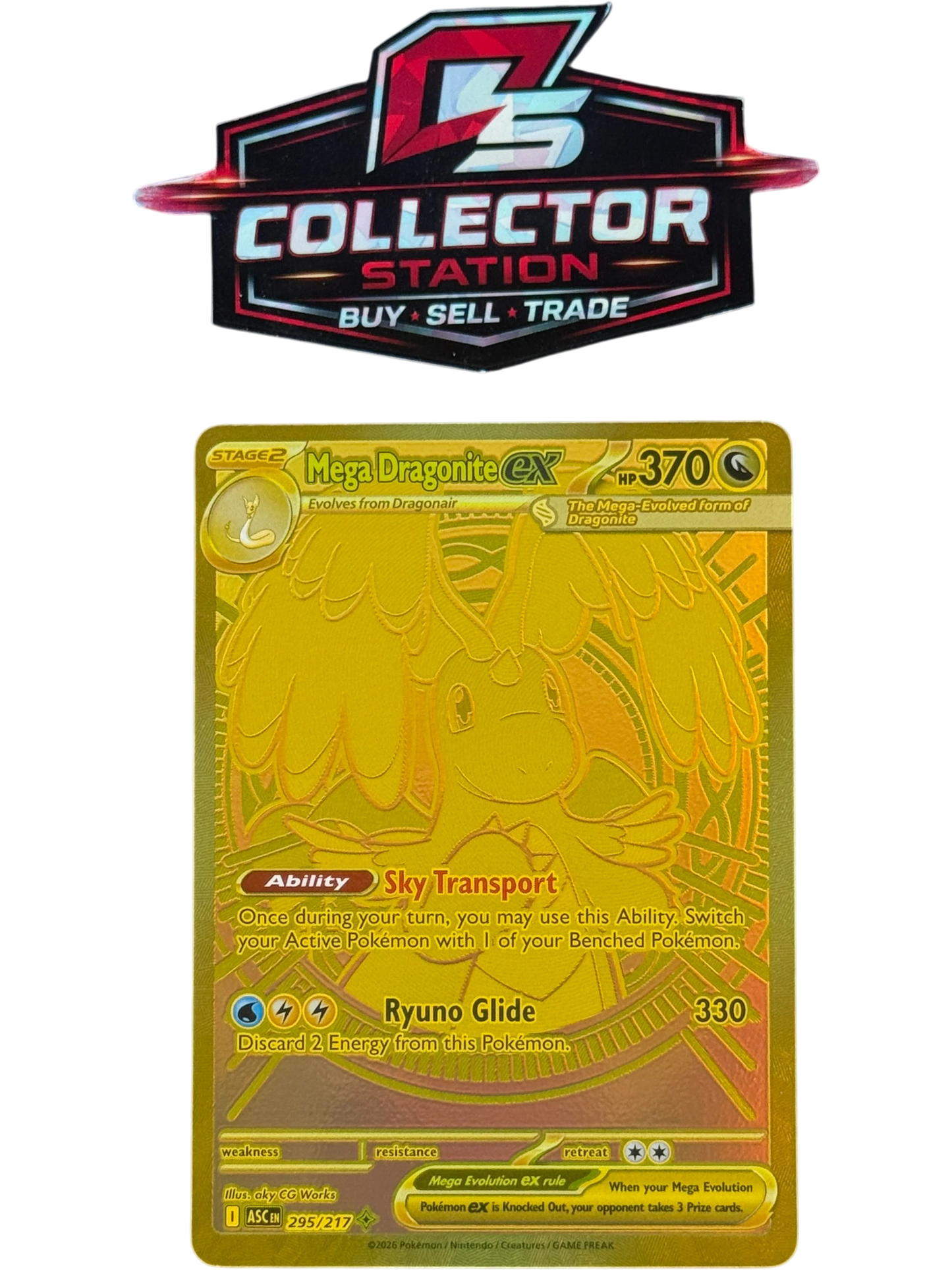 Mega Dragonite ex - 295/217 - ME: Ascended Heroes (ASC) — normalized