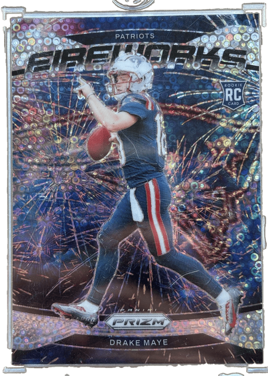Panini 2024 No Huddle Prizm Drake Maye #22 RC