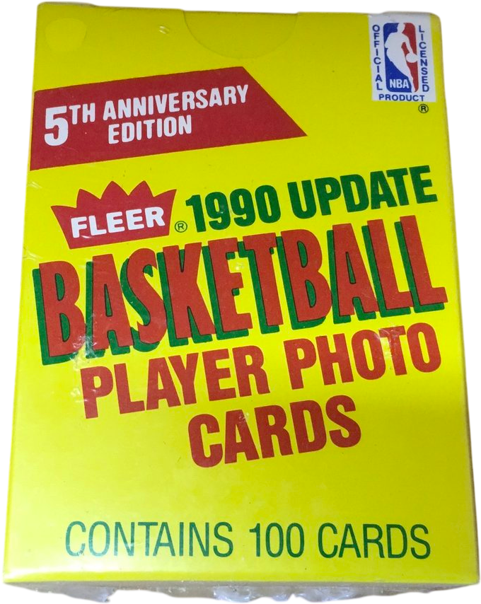 Fleer 1990 Update Basketball Box Sealed