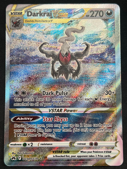 Darkrai VSTAR - SWSH: Crown Zenith: Galarian Gallery (CRZ:GG) Pokemon