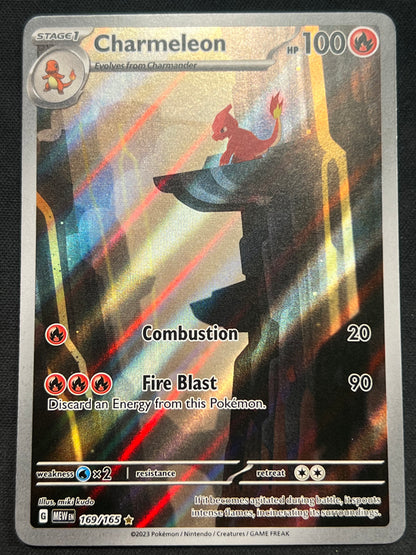 Charmeleon - 169/165 - SV: Scarlet & Violet 151 (MEW) Pokemon