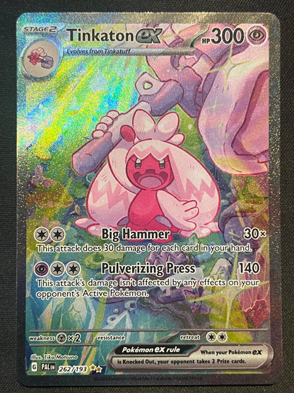 Tinkaton ex - 262/193 - SV02: Paldea Evolved (PAL) NM Pokemon