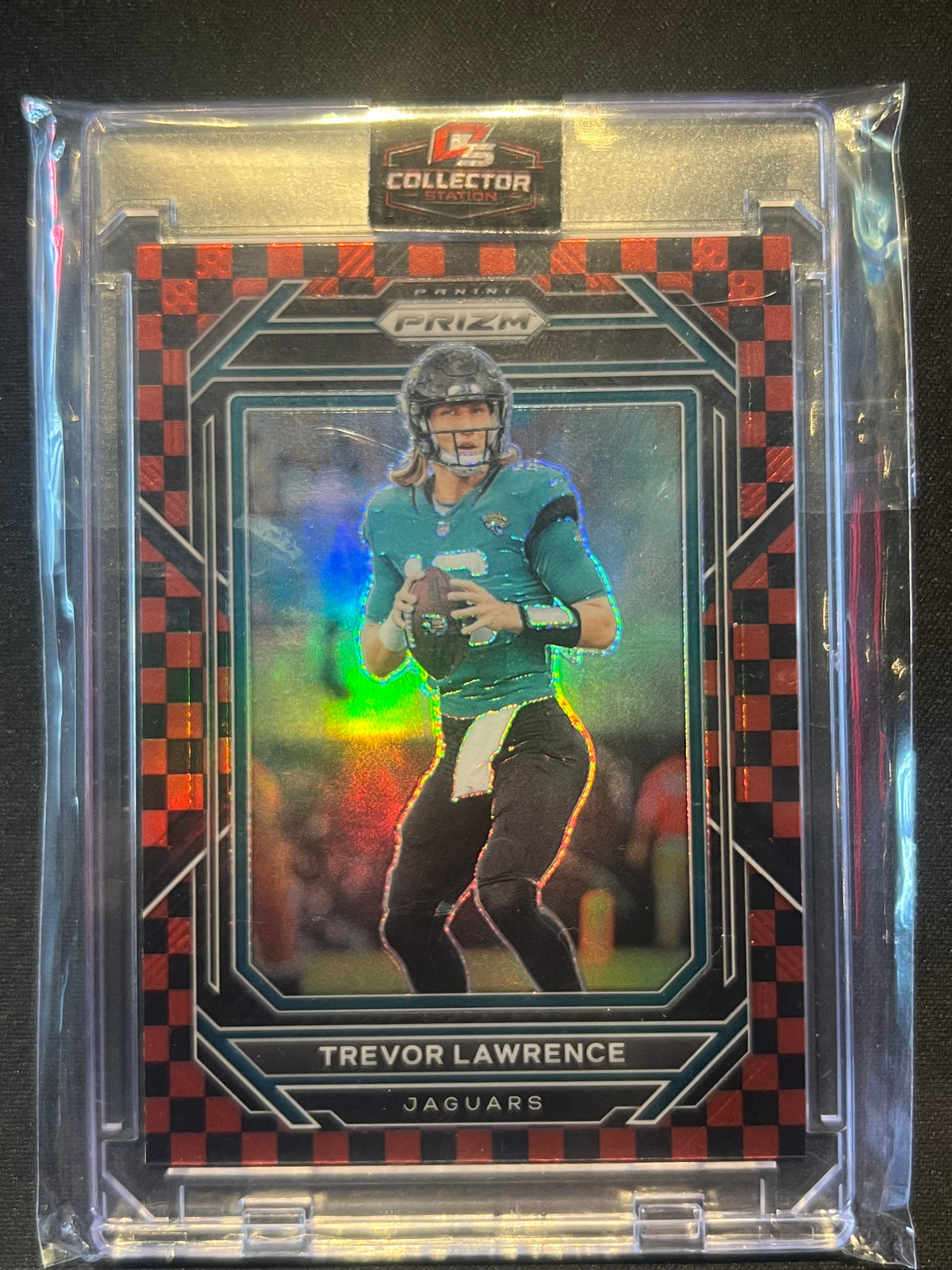2022 Panini Prizm Red Black Checkerboard Trevor Lawrence #131