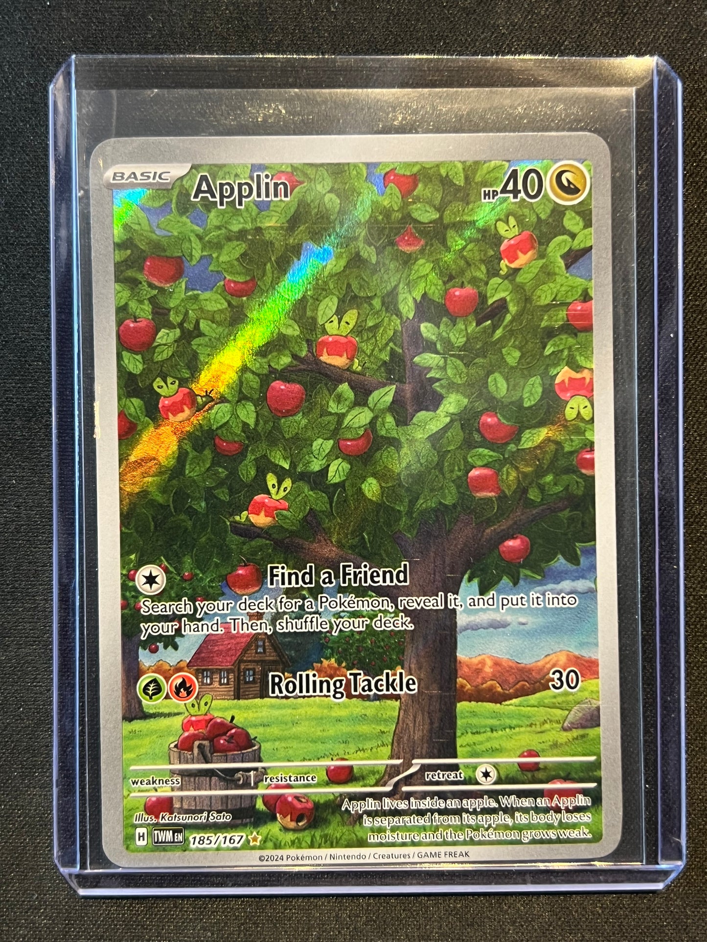 Applin - 185/167 - SV06: Twilight Masquerade (TWM)