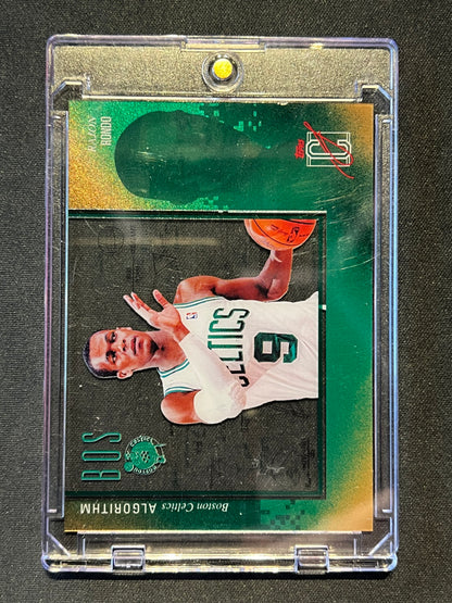 2025-26 Topps Signature Class Rajon Rondo Algorithm Acetate SSP #AL-5 Celtics
