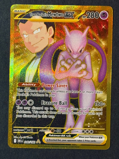 Team Rocket's Mewtwo ex - 240/182 - SV10: Destined Rivals (DRI)