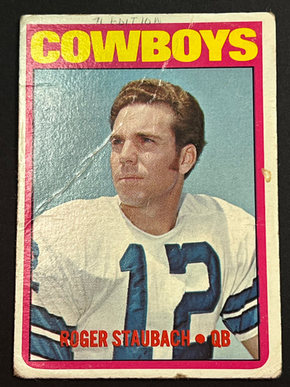 1972 Topps - Roger Staubach #200 (RC)