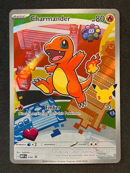 Charmander - 038 - ME: Mega Evolution Promo (MEP) NM Pokemon