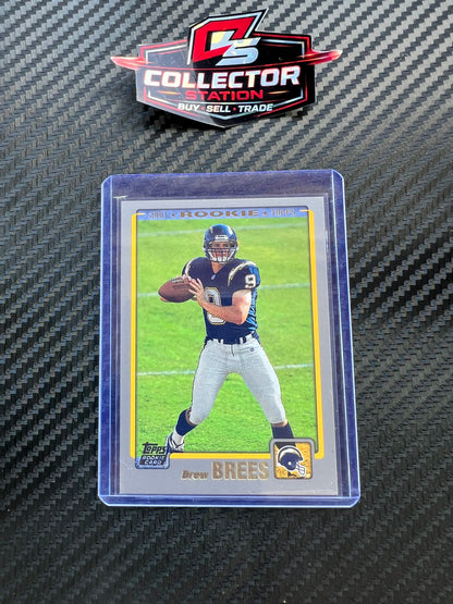Topps 2001 Drew Brees #328 RC