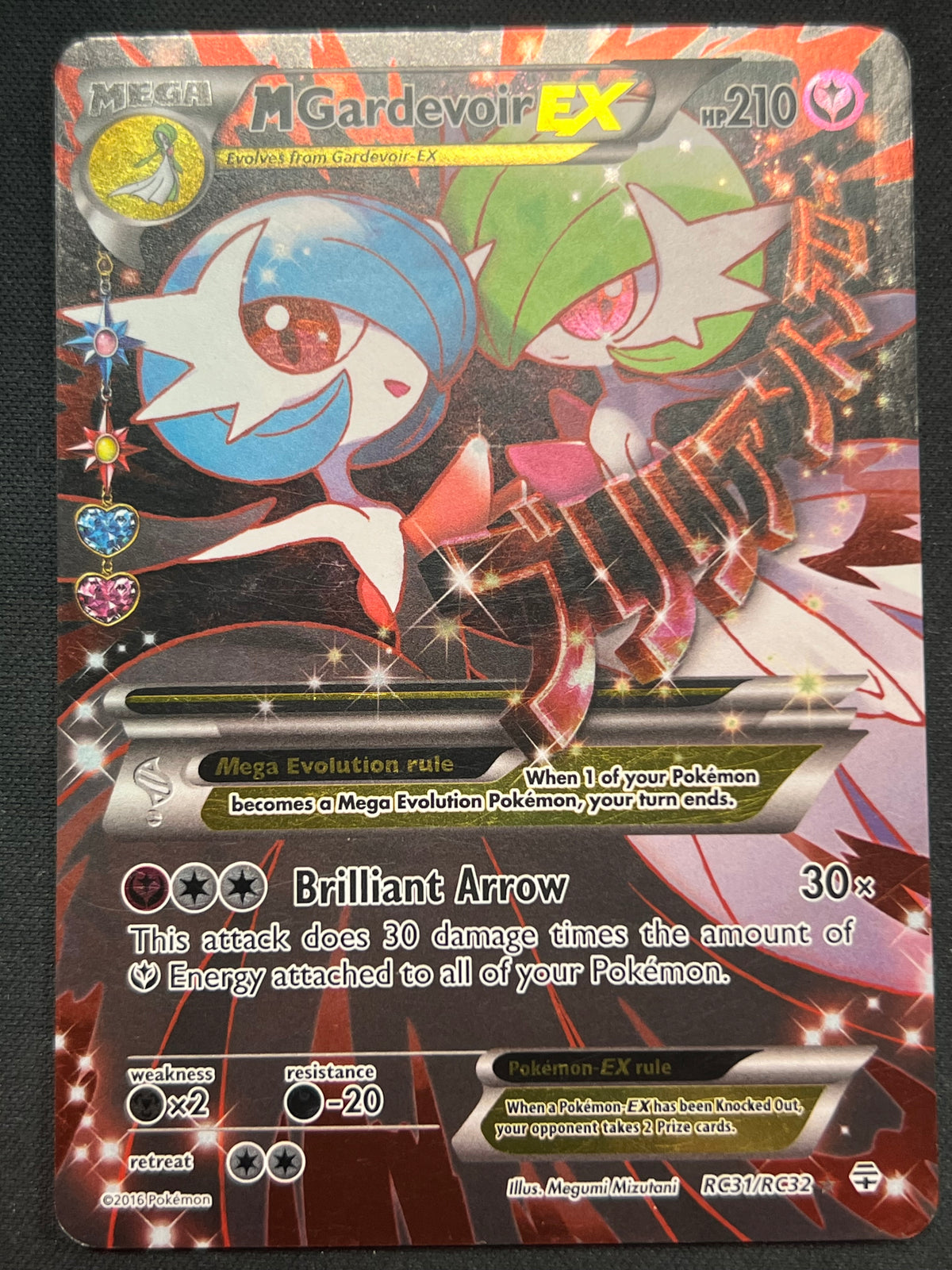 M Gardevoir EX (Full Art) - Generations: Radiant Collection (GEN) DMG/HP Pokemon