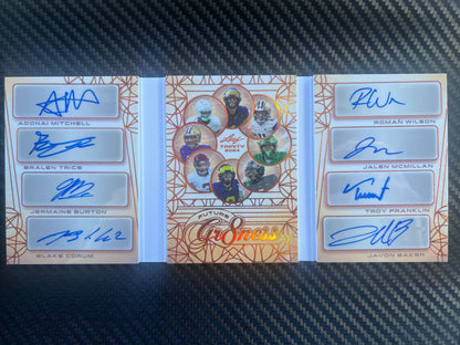 Leaf 2024 Trinity Future Gr8ness- 8 Rookie Players Autographs