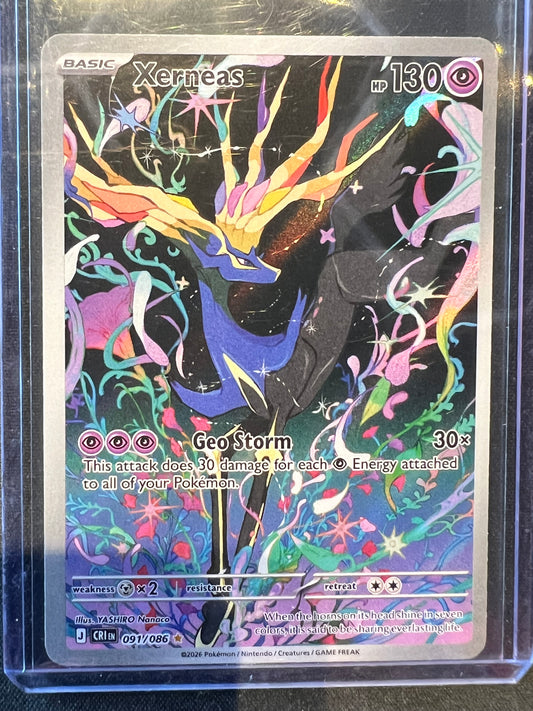 Xerneas - 091/086 - ME04: Chaos Rising (CRI)