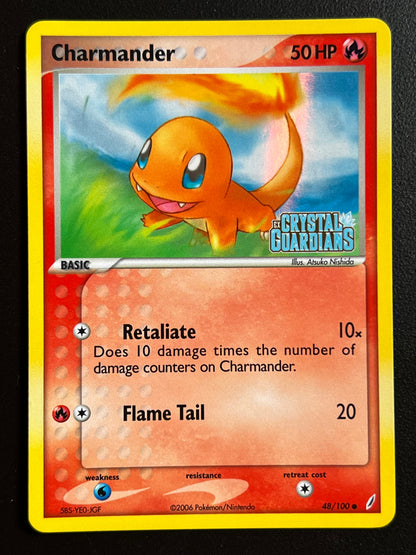 Charmander - EX Crystal Guardians (CG) MP Reverse Holo Pokemon