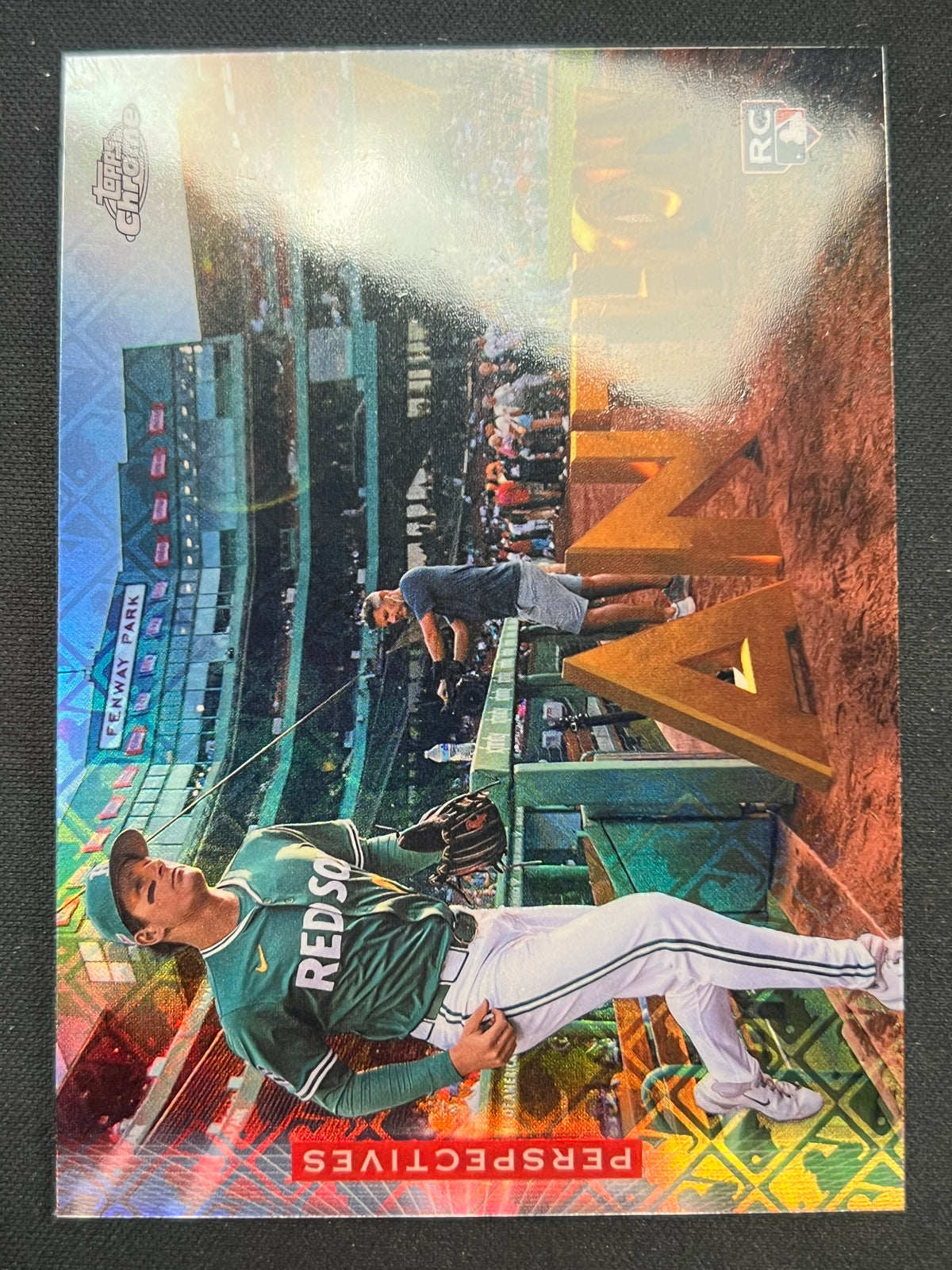 2026 Topps Chrome Logofractor Perspectives Roman Anthony Rookie #P-2