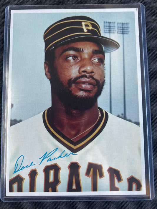 1980 Topps Super - Dave Parker Gray Back