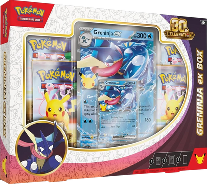 30th Celebration Greninja ex Box - ME: 30th Celebration (30C) Pokemon