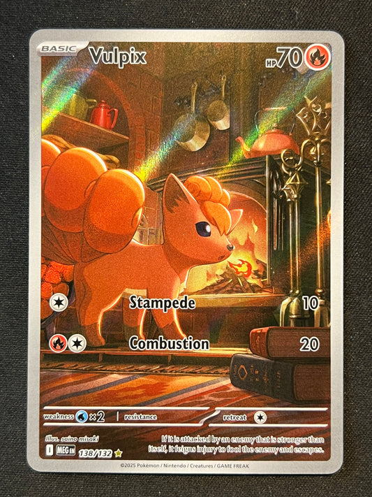 Vulpix - 138/132 - ME01: Mega Evolution (MEG) NM Pokemon