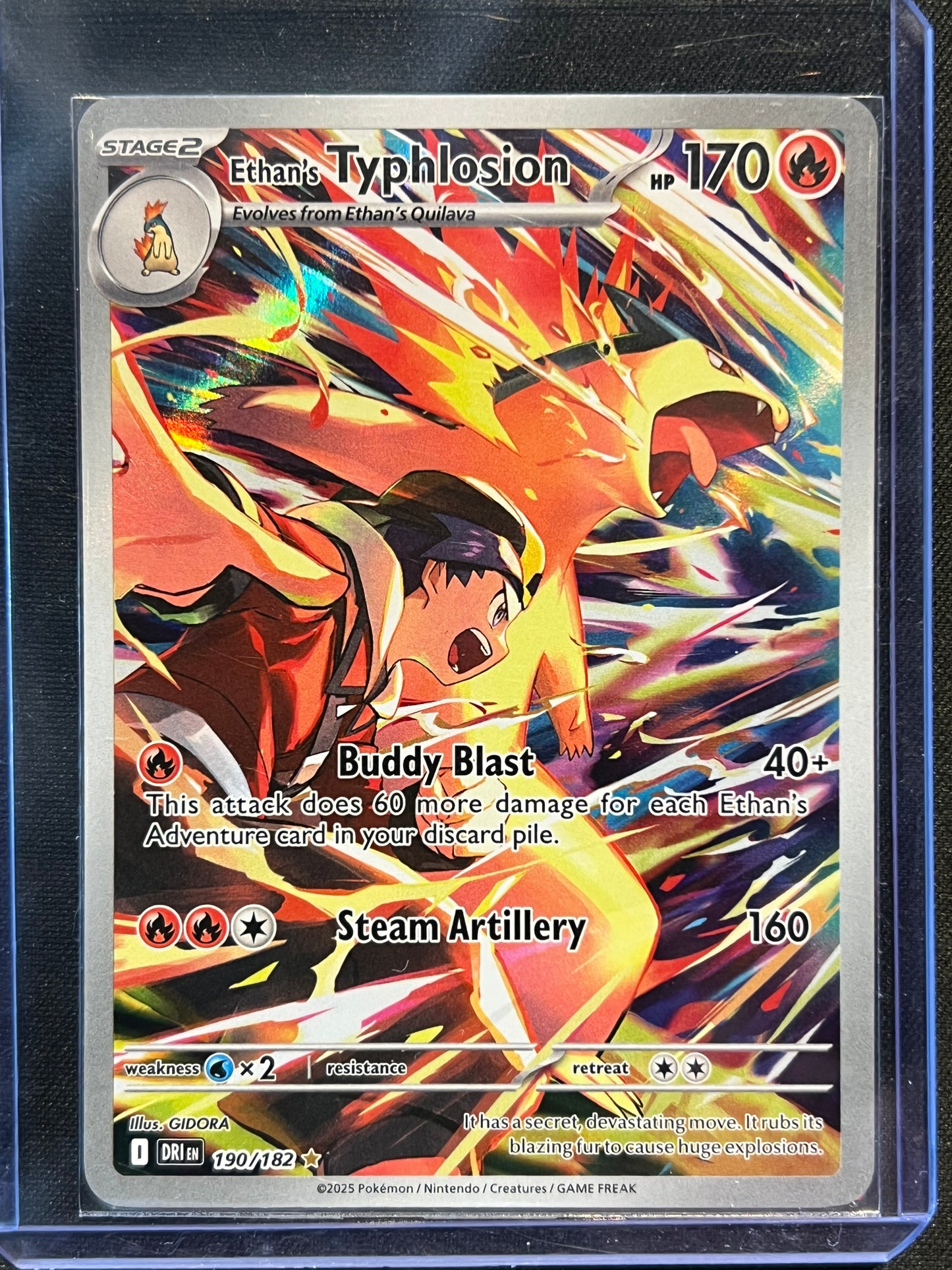 Ethan's Typhlosion - 190/182 - SV10: Destined Rivals (DRI)