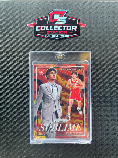 2024-25 Panini Prizm Sublime Zaccharie Risacher #17 (RC)
